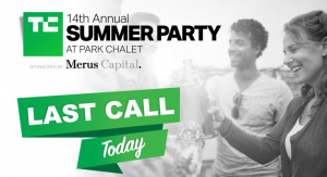 Almost sold out! Buy a ticket to the 14th Annual TechCrunch Summer Party