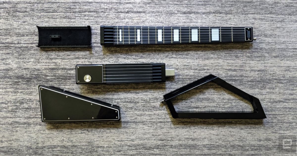 Jammy’s digital guitar is a futuristic idea let down by today’s tech