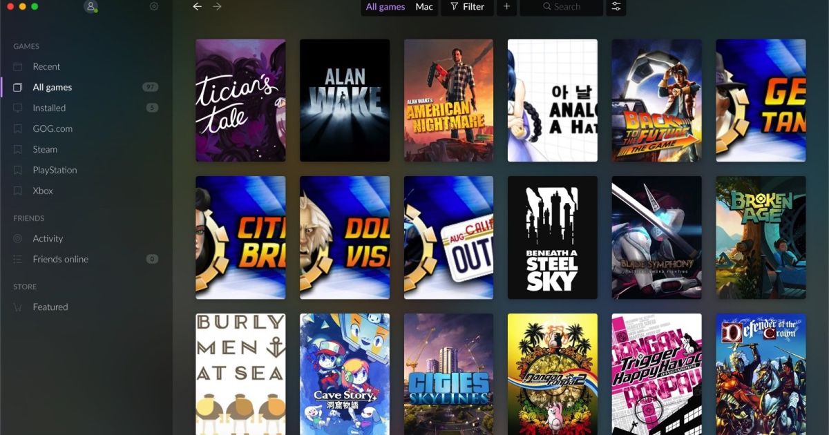 GOG Galaxy 2.0 aims to put all your digital games in one place