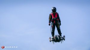 On second attempt, hoverboard inventor successfully crosses Channel