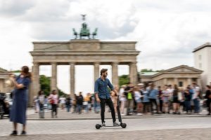 Audi’s new scooter might actually solve a major problem with scooters