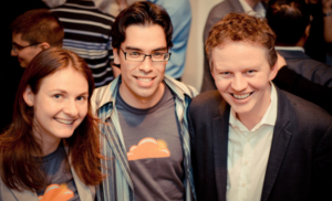 Cloudflare has a third cofounder, Lee Holloway, who’s credited with making the company what is today