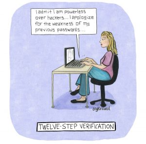 Today’s Cartoon: 12-Step Verification