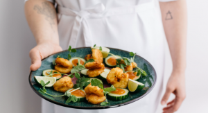 Tyson Ventures has invested in a New Wave Foods, a startup making a plant-based shrimp substitute