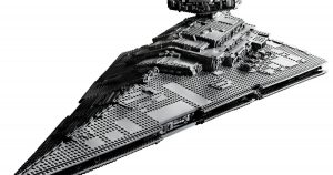 Lego’s Imperial Star Destroyer set has 4,700 pieces and is 43 inches long