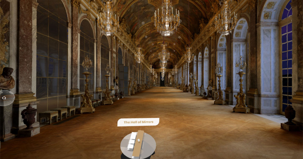 Google used photogrammetry to create a detailed VR tour of Versailles