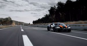 Bugatti’s record-breaking speed run required special wheels and nerves of steel