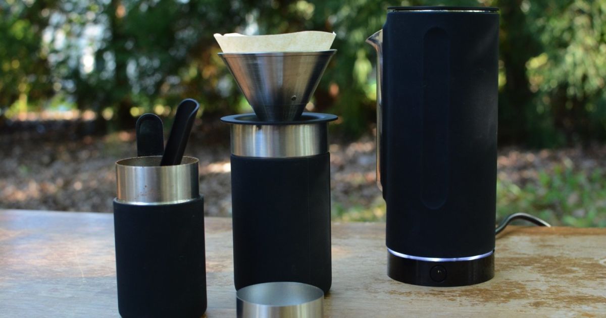 The Pakt Coffee Kit is a nearly perfect pour-over solution for travel