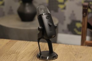 The Yeti X brings real-time level monitoring to the popular USB mic