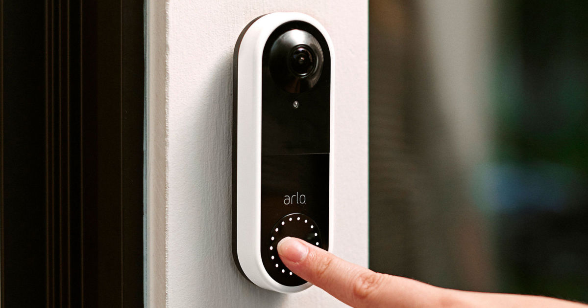 Arlo’s first video doorbell provides an extra-clear view of your porch