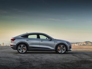 Audi’s next all-electric vehicle, the e-tron Sportback, is a “coupé” SUV