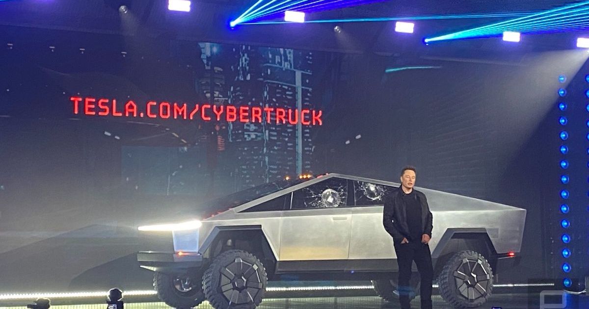 Tesla unveils its Cybertruck, with a price starting at $39,900