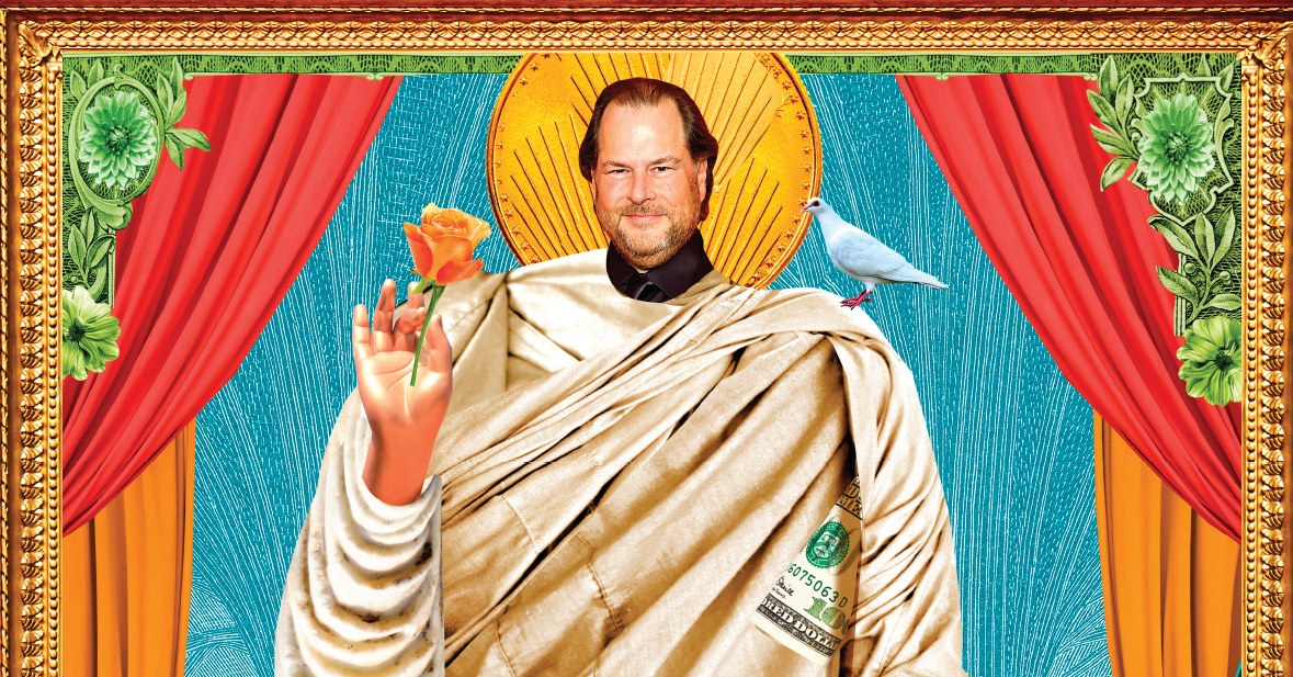 The Gospel of Wealth According to Marc Benioff