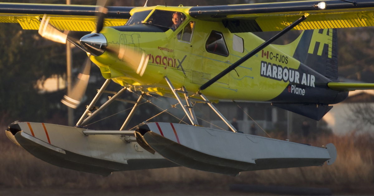 First commercial electric airplane completes test flight