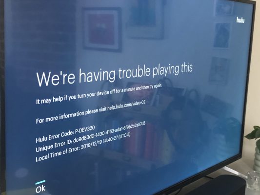 Hulu is down