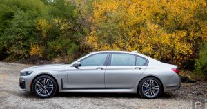 BMW’s plug-in hybrid 745e delivers tech and luxury at a price
