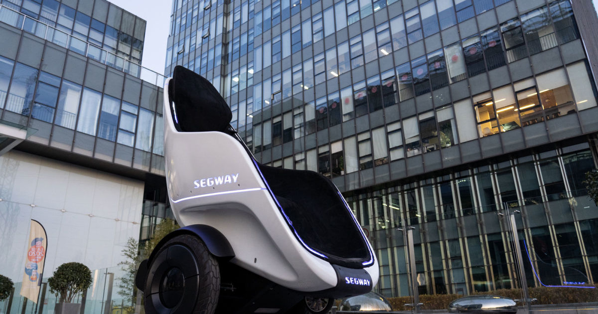 Segway’s latest EV prototype looks like Professor X’s wheelchair