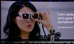 Samsung hints at AR ambitions, shows off prototype glasses