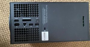 Is this the back of the Xbox Series X?