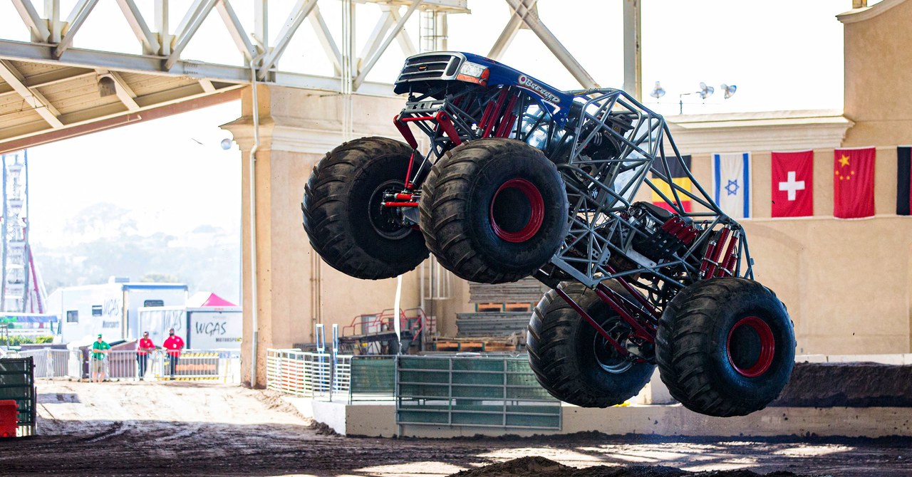 How to Nail a Front Flip in a Monster Truck