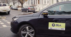 P&T Indian ride-hailing firm Ola to launch in London on February 10