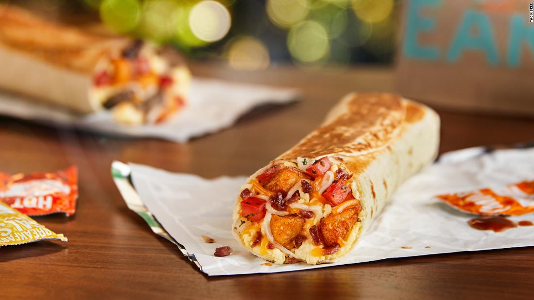 People and Tech Taco Bell introduces toasted breakfast burritos to fend off Wendy’s and McDonald’s – CNN