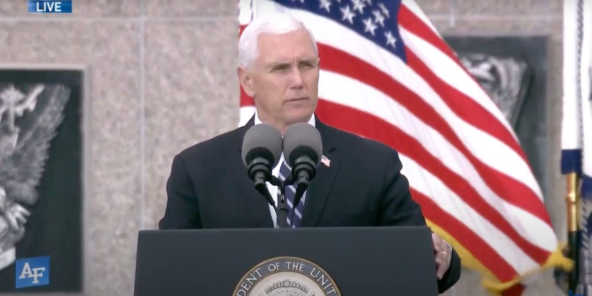 Pence delivers commencement to Air Pressure Academy graduates – Alternate Insider