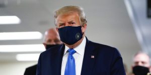 Trump pleasing wore a veil in public for the first time since the coronavirus pandemic started – Industry Insider
