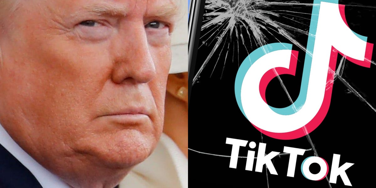 Trump urged journalists on Air Force One he’s banning TikTok from the US – Industry Insider
